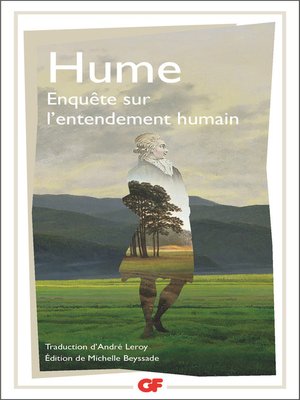 cover image of Enquête sur l'entendement humain